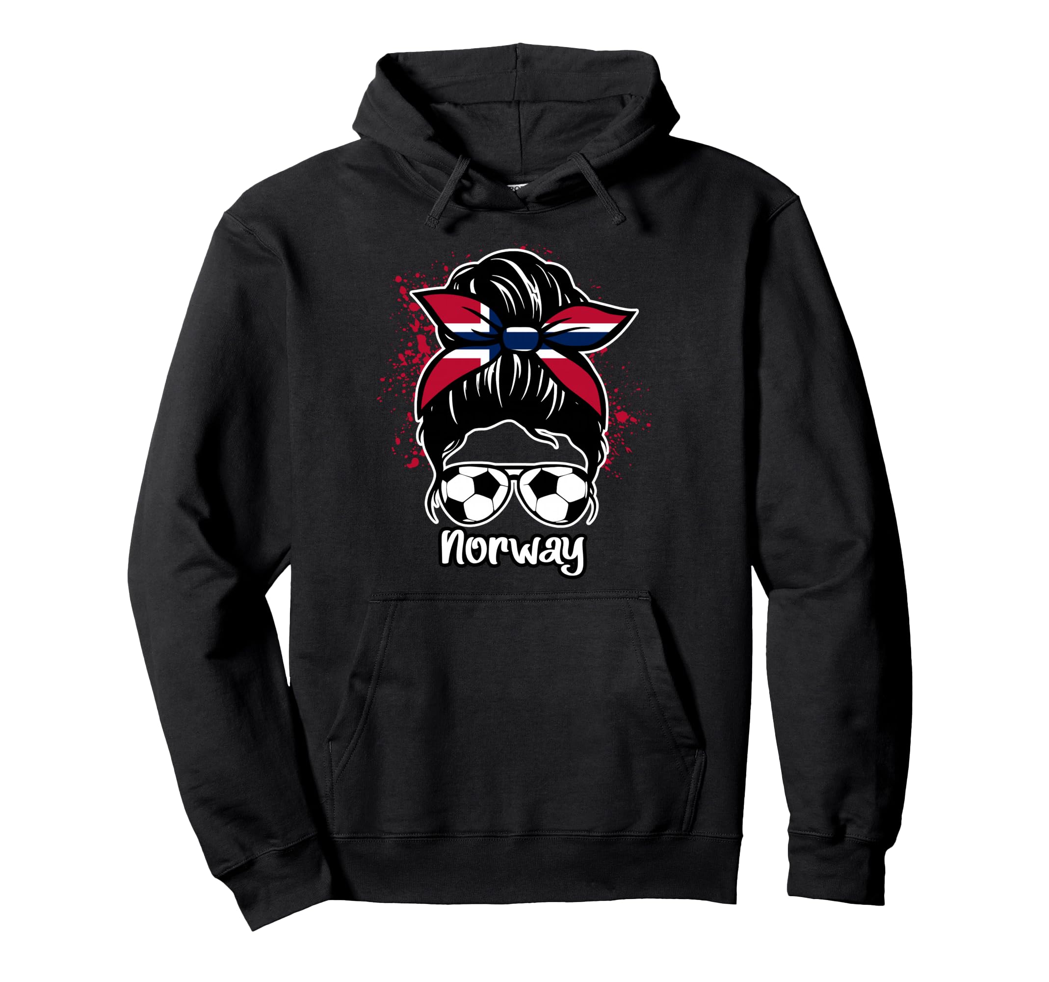 Norway Football Game Player Soccer Fan Hoodie - Novelty Apparel Men Women - T-Shirt, Sweatshirt, Hoodie