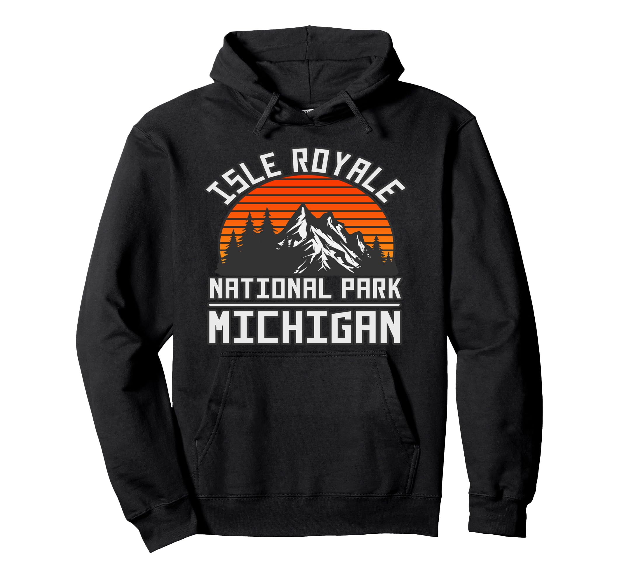 Isle Royale National Park Michigan Sweatshirt - Unique Graphic for Adults - T-Shirt, Sweatshirt, Hoodie