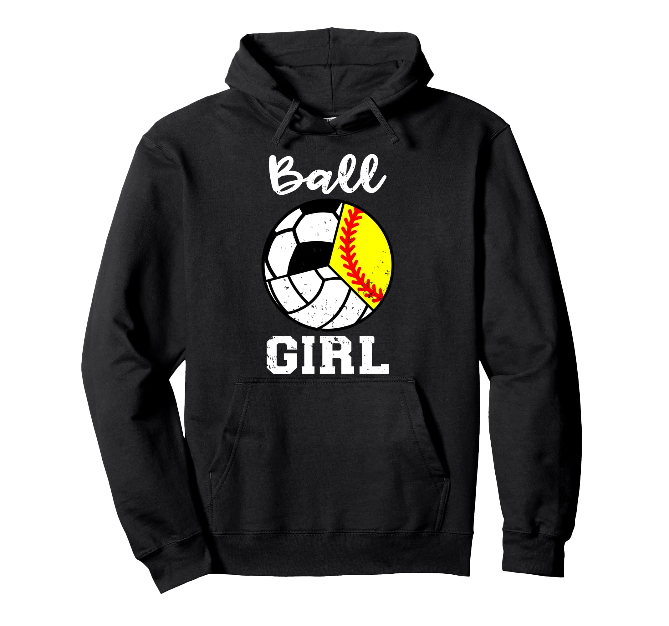 Ball Soccer Softball Volleyball Funny Hoodie - Streetwear Style Unisex - T-Shirt, Sweatshirt, Hoodie