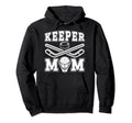 Ice Hockey Keeper Mom Ice Hockey Hoodie - Minimalist Print for Adults - T-Shirt, Sweatshirt, Hoodie