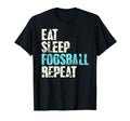 Eat Sleep Foosball Table Soccer Football T-Shirt - Graphic Print Unisex - T-Shirt, Sweatshirt, Hoodie