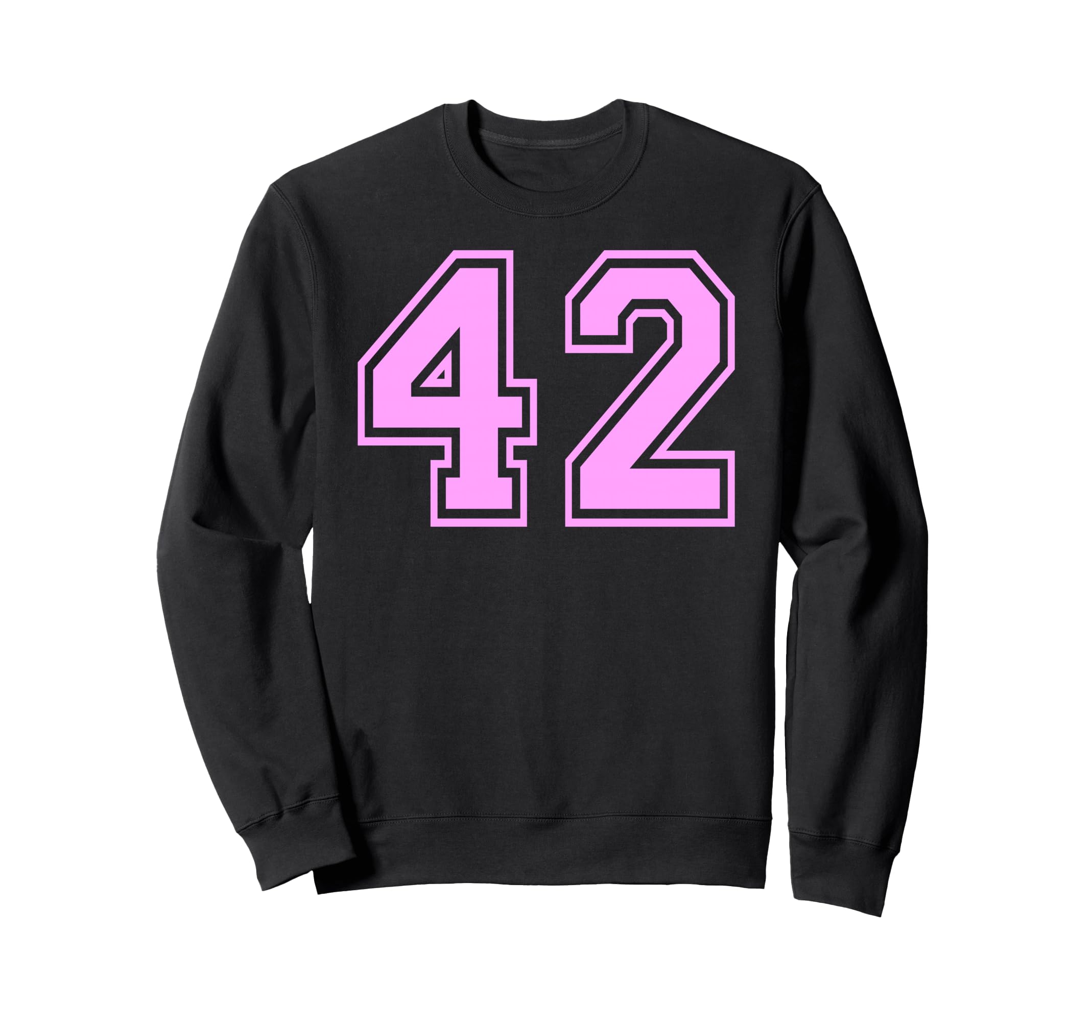 42 Number Forty Two Sports Varsity Sweatshirt - Minimalist Print Unisex - T-Shirt, Sweatshirt, Hoodie