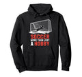 Soccer More Than Just Hobby Goal Keeper Hoodie - Trendy Graphic Men Women - T-Shirt, Sweatshirt, Hoodie
