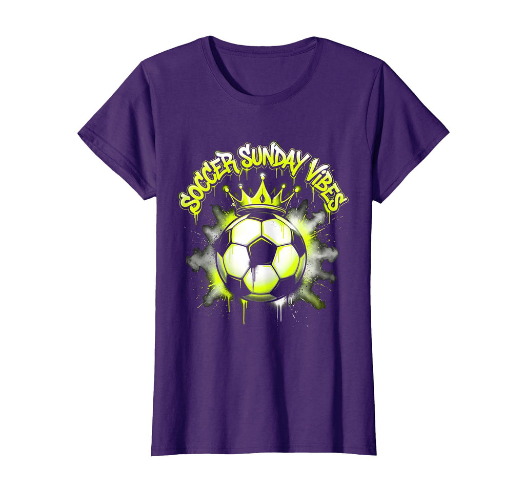 Soccer Sunday Vibes T-Shirt - Aesthetic Graphic Unisex - T-Shirt, Sweatshirt, Hoodie