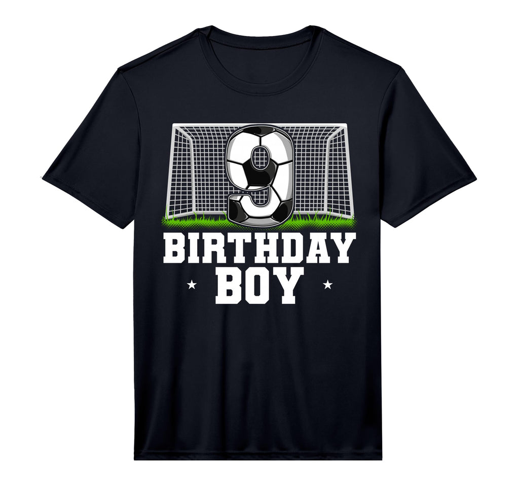 9Th Birthday Soccer Performance T-Shirt - Fun Novelty Design Men Women - T-Shirt, Sweatshirt, Hoodie