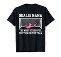 Funny Soccer Goalie Nana Soccer T-Shirt - Aesthetic Graphic for Adults - T-Shirt, Sweatshirt, Hoodie