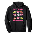 Just Who Loves Soccer Mom Mothers Hoodie - Fun Novelty Design for Adults - T-Shirt, Sweatshirt, Hoodie
