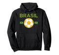 Brazil Gift Flag Brazilian Fan Samba Hoodie - Minimalist Print Unisex - T-Shirt, Sweatshirt, Hoodie
