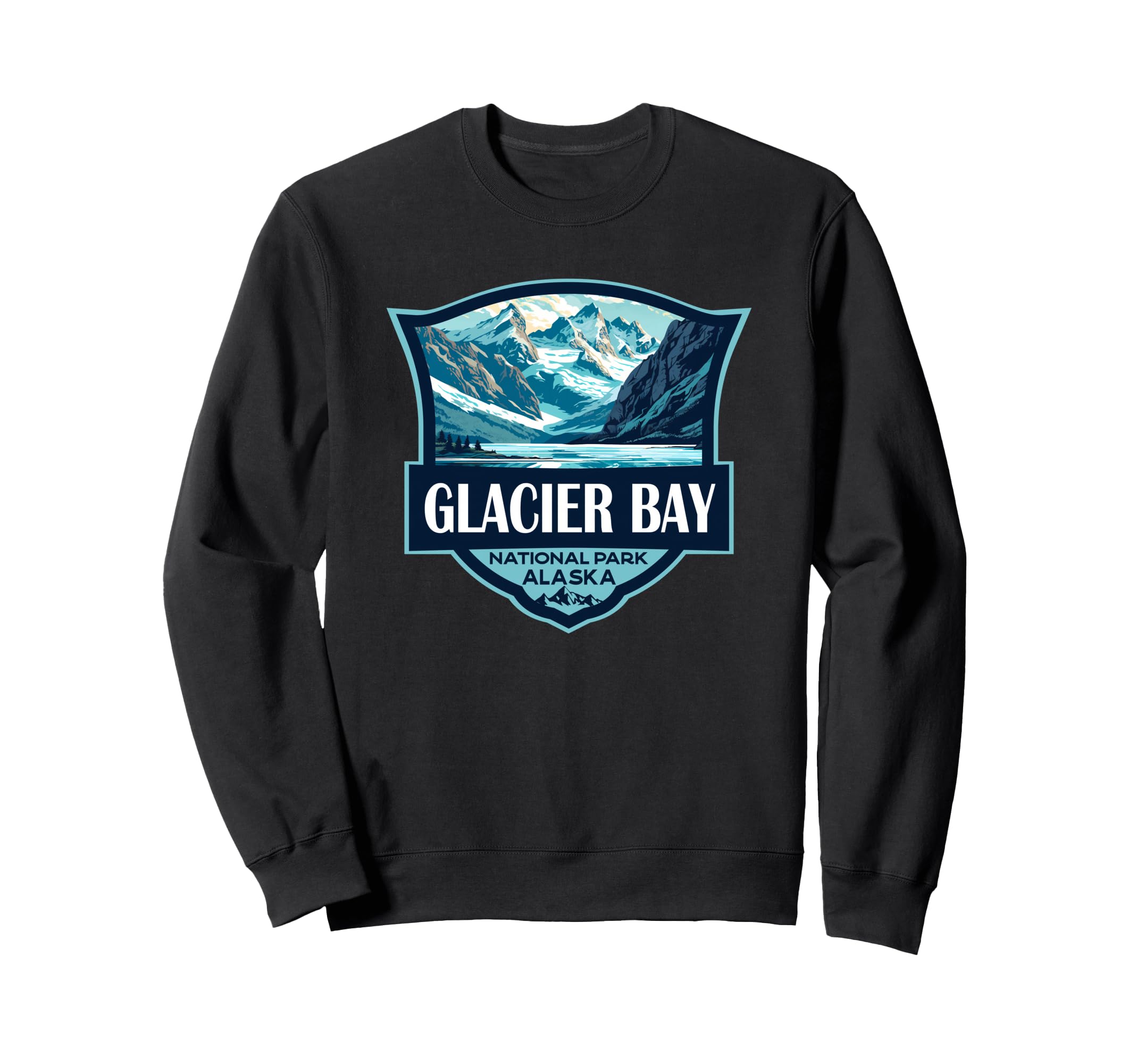 Glacier Bay National Park Sweatshirt - Novelty Apparel for Adults - T-Shirt, Sweatshirt, Hoodie