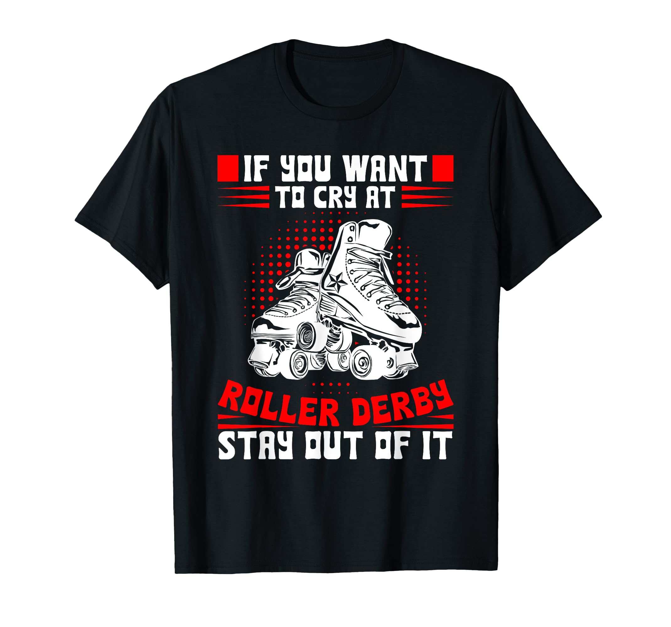 Roller Derby Skate Colorful Roller Skating T-Shirt - Graphic Print Unisex - T-Shirt, Sweatshirt, Hoodie