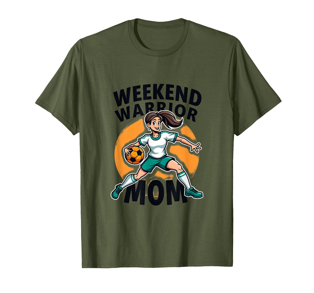 Weekend Warrior Mom Soccer Mom T-Shirt - Trendy Graphic Unisex - T-Shirt, Sweatshirt, Hoodie