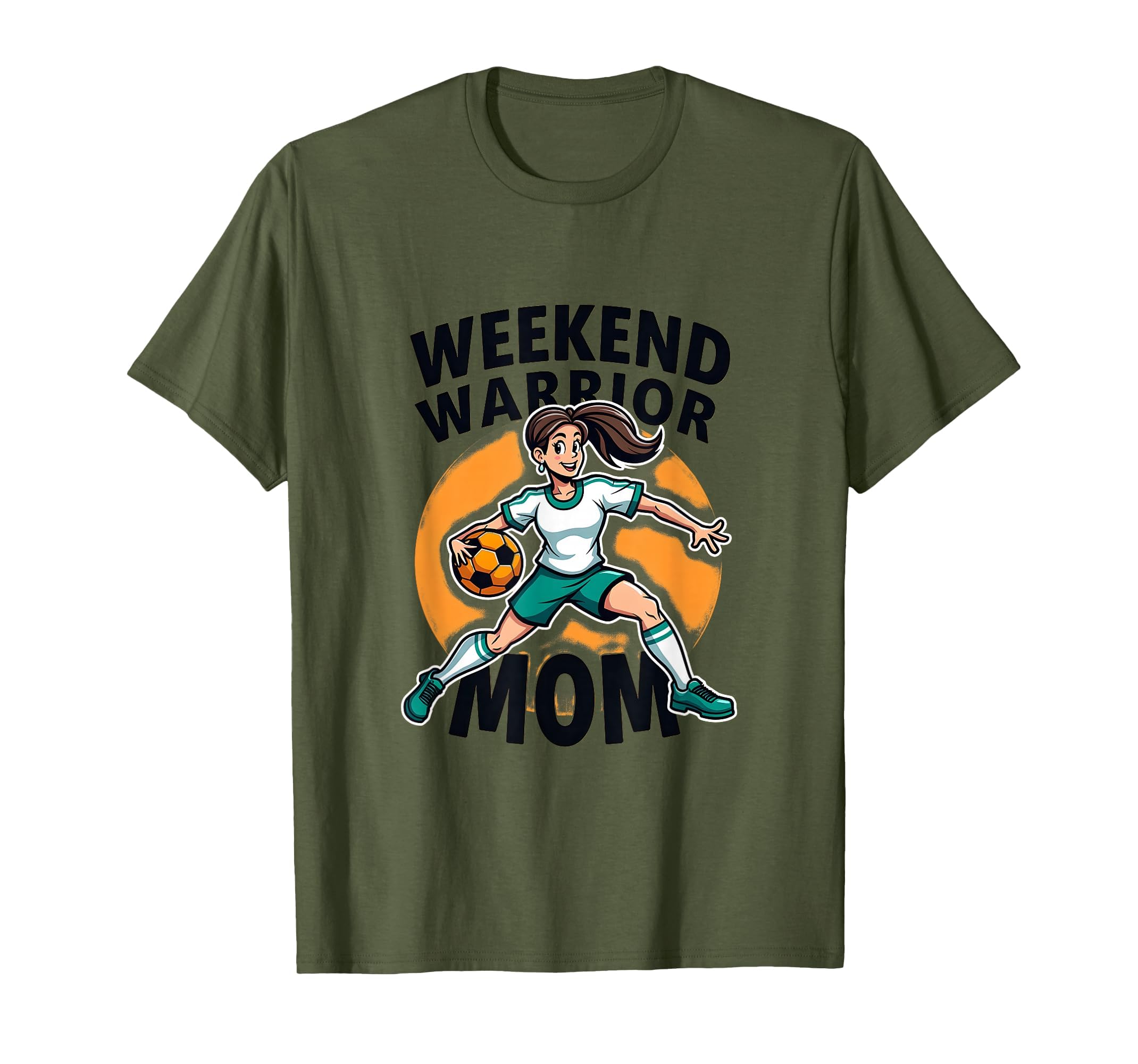 Weekend Warrior Mom Soccer Mom T-Shirt - Trendy Graphic Unisex - T-Shirt, Sweatshirt, Hoodie