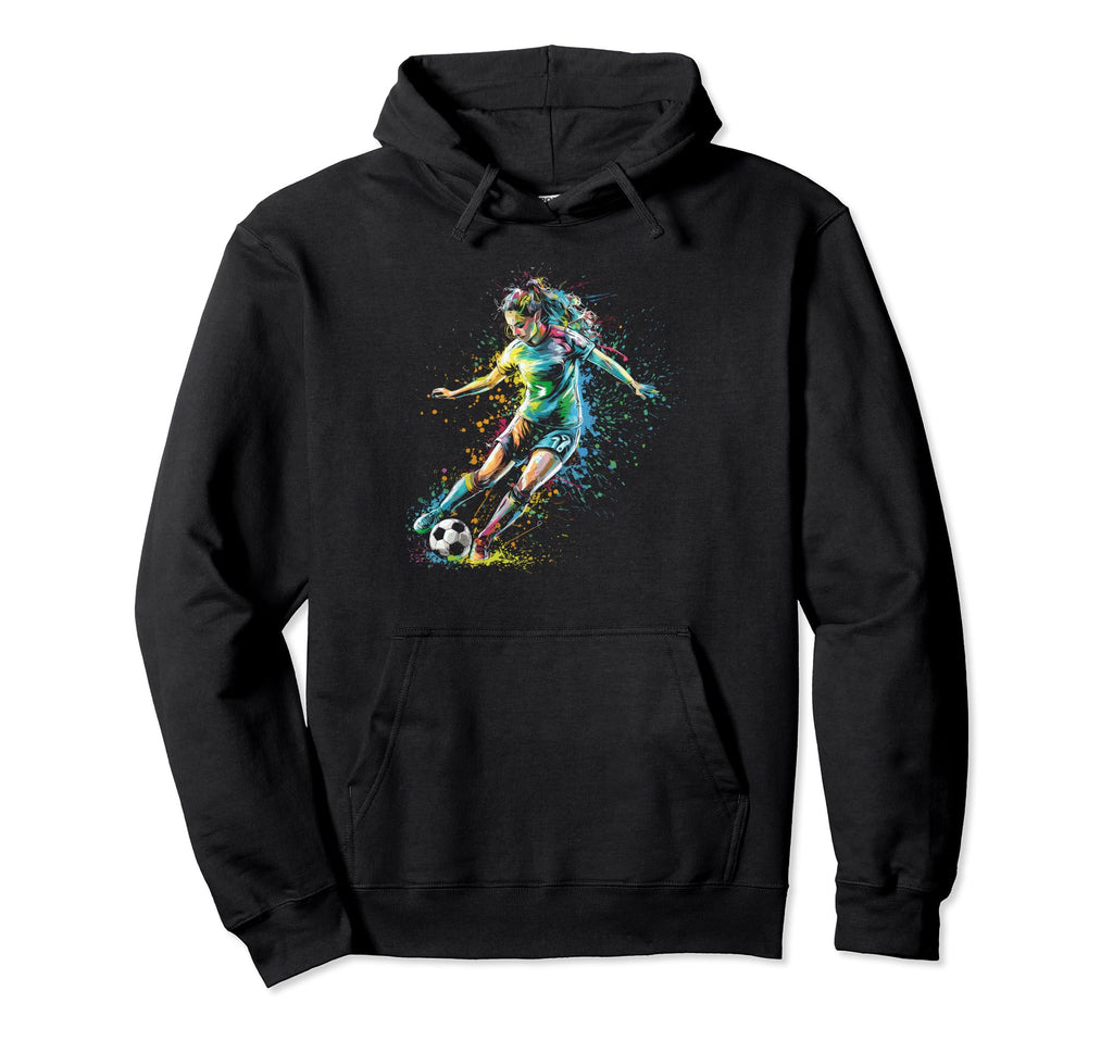 Soccer Soccer Player Sport Lover Hoodie - Unique Graphic Unisex - T-Shirt, Sweatshirt, Hoodie