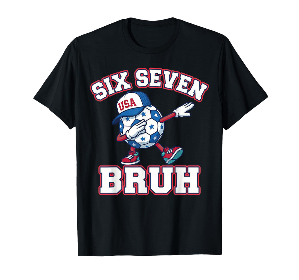 67 Soccer 4Th July Patriotic Red White T-Shirt - Trendy Graphic Men Women - T-Shirt, Sweatshirt, Hoodie