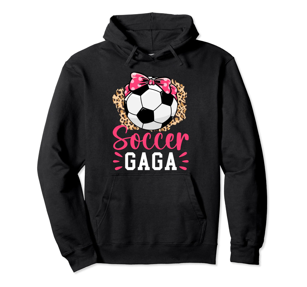 Soccer Gaga Leopard Gaga Soccer Hoodie - Aesthetic Graphic Men Women - T-Shirt, Sweatshirt, Hoodie