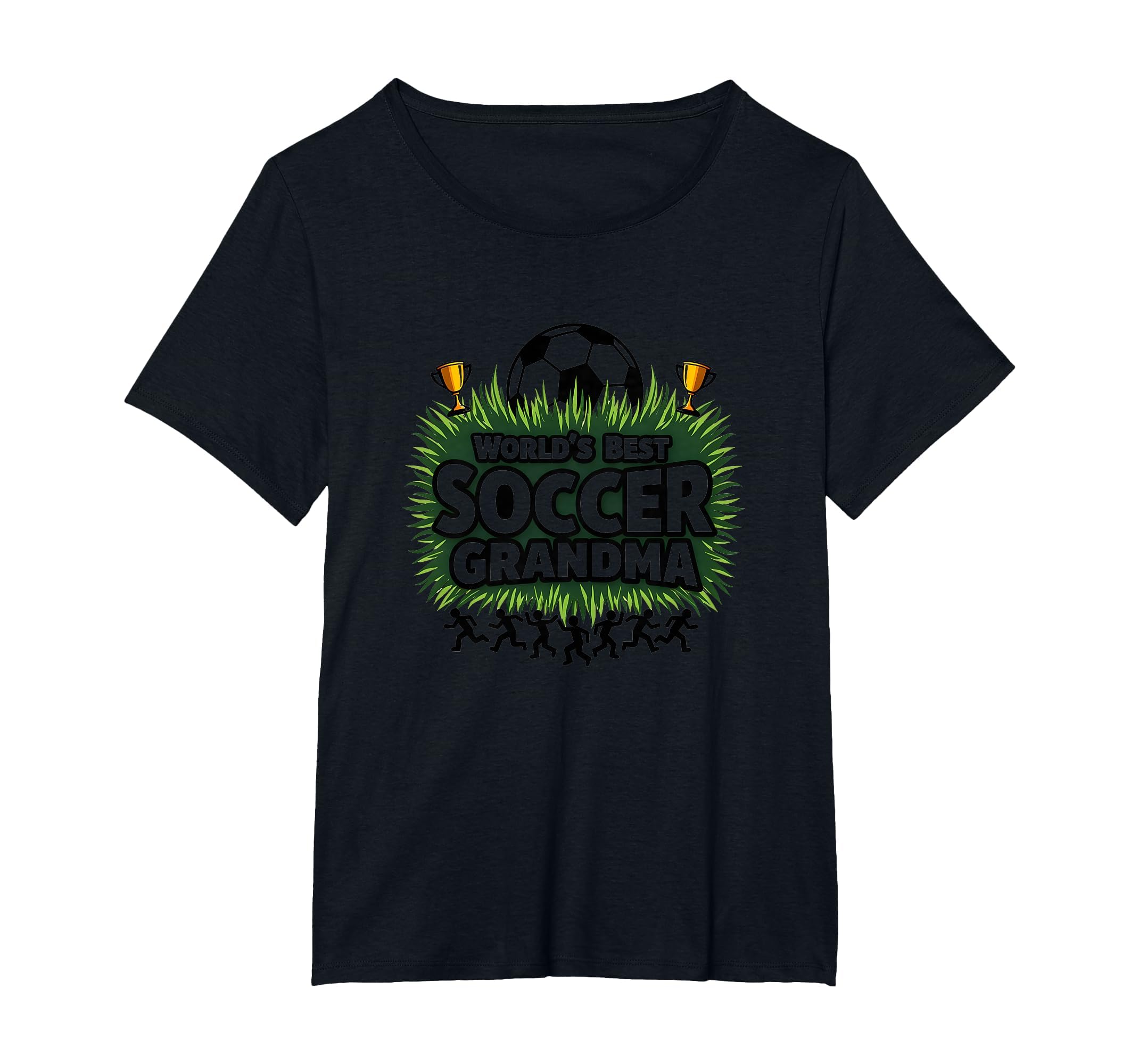 Worlds Best Soccer Grandma Champion Womens T-Shirt - Unique Graphic Unisex - T-Shirt, Sweatshirt, Hoodie