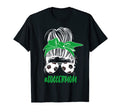 Messy Bun Soccer Mom Glasses Game T-Shirt - Novelty Apparel Men Women - T-Shirt, Sweatshirt, Hoodie