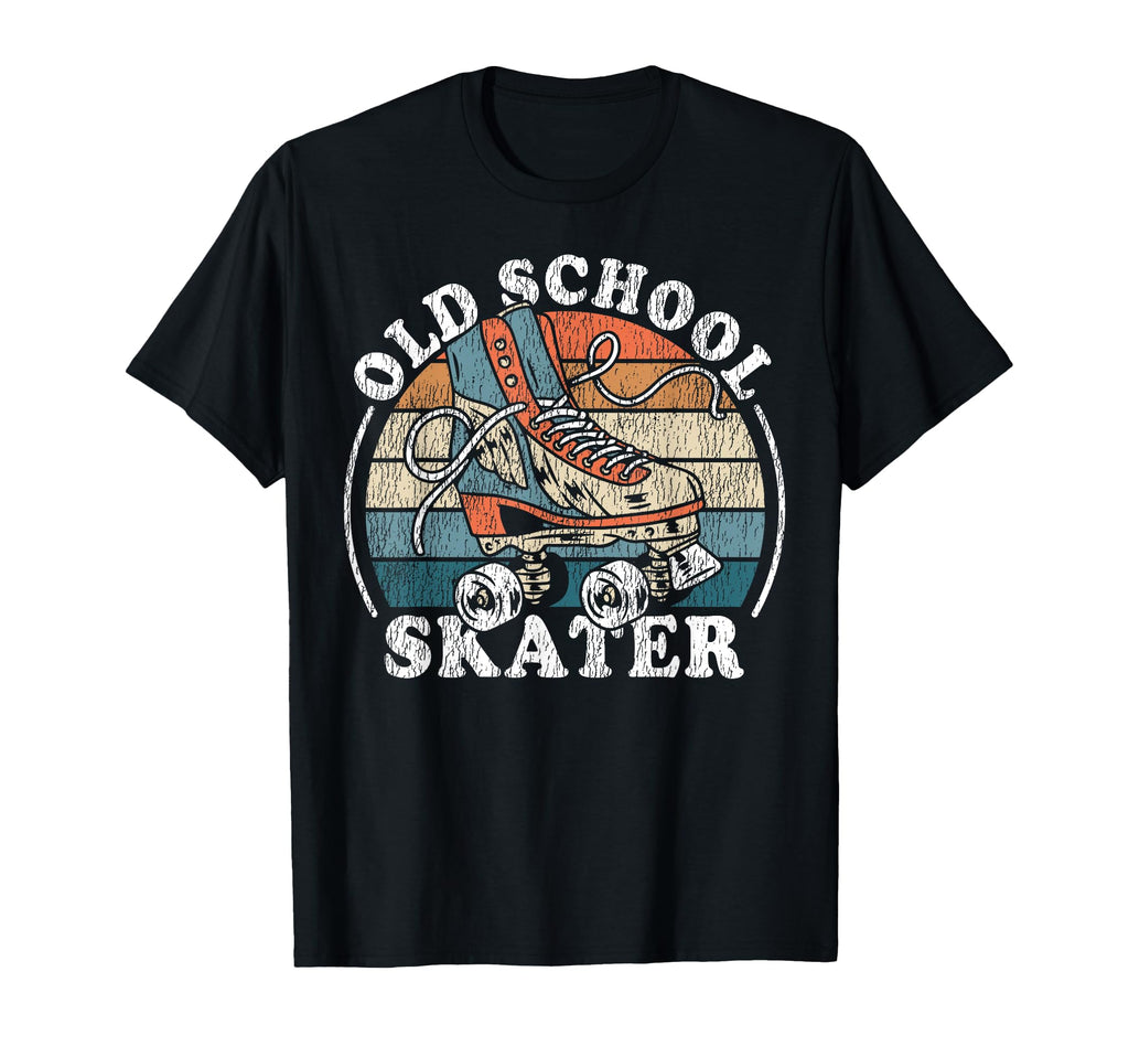 Roller Skating Skate 1970S Old T-Shirt - Novelty Apparel Men Women - T-Shirt, Sweatshirt, Hoodie
