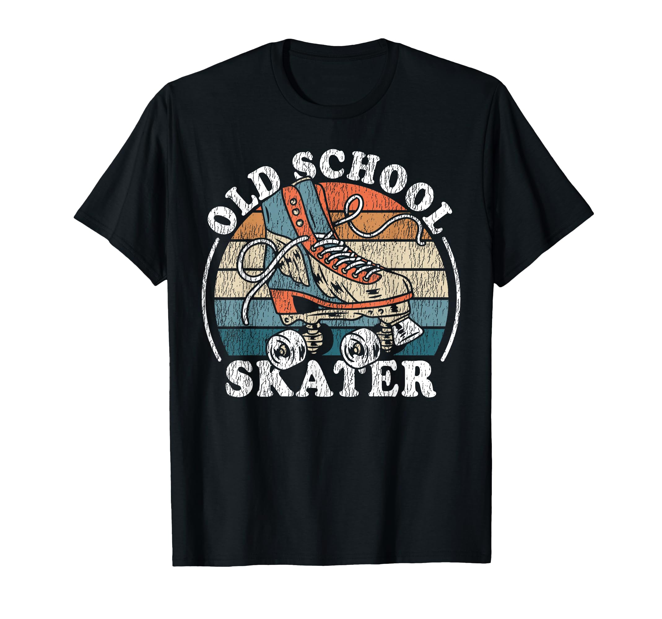 Roller Skating Skate 1970S Old T-Shirt - Novelty Apparel Men Women - T-Shirt, Sweatshirt, Hoodie