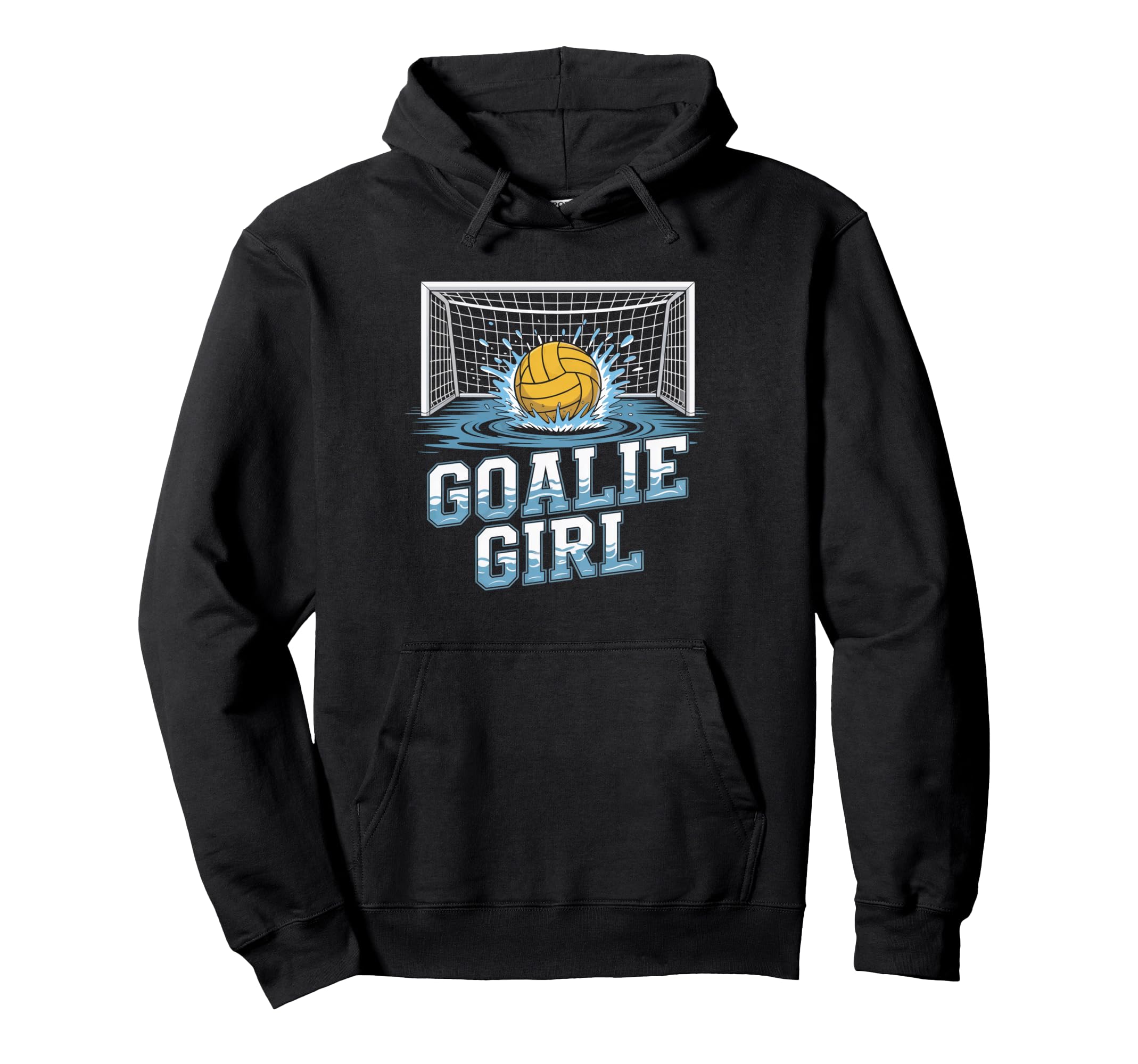 Water Polo Player Goalie Water Polo Hoodie - Unique Graphic Men Women - T-Shirt, Sweatshirt, Hoodie