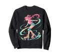 Japanese Anime Roller Skate Japan Sweatshirt - Streetwear Style Unisex - T-Shirt, Sweatshirt, Hoodie