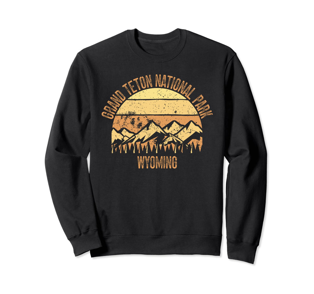 Grand Teton National Park Wyoming Sweatshirt - Custom Art Print Unisex - T-Shirt, Sweatshirt, Hoodie