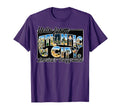 Atlantic City Nj Postcard Souvenir T-Shirt - Aesthetic Graphic Unisex - T-Shirt, Sweatshirt, Hoodie