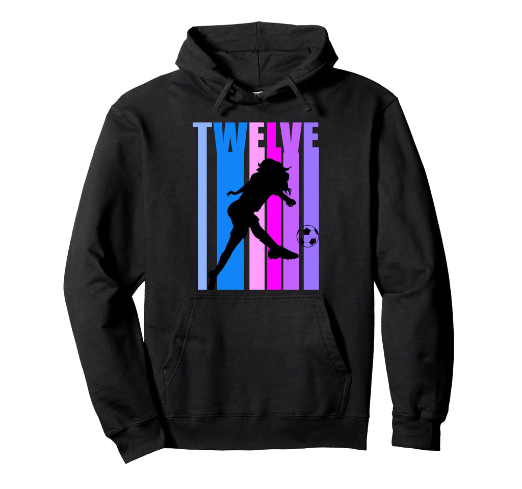 12Th Soccer Birthday Goals Score Plays Hoodie - Streetwear Style Men Women - T-Shirt, Sweatshirt, Hoodie