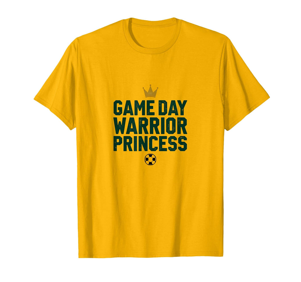 Game Day Warrior Princess Soccer Mom T-Shirt - Minimalist Print Unisex - T-Shirt, Sweatshirt, Hoodie