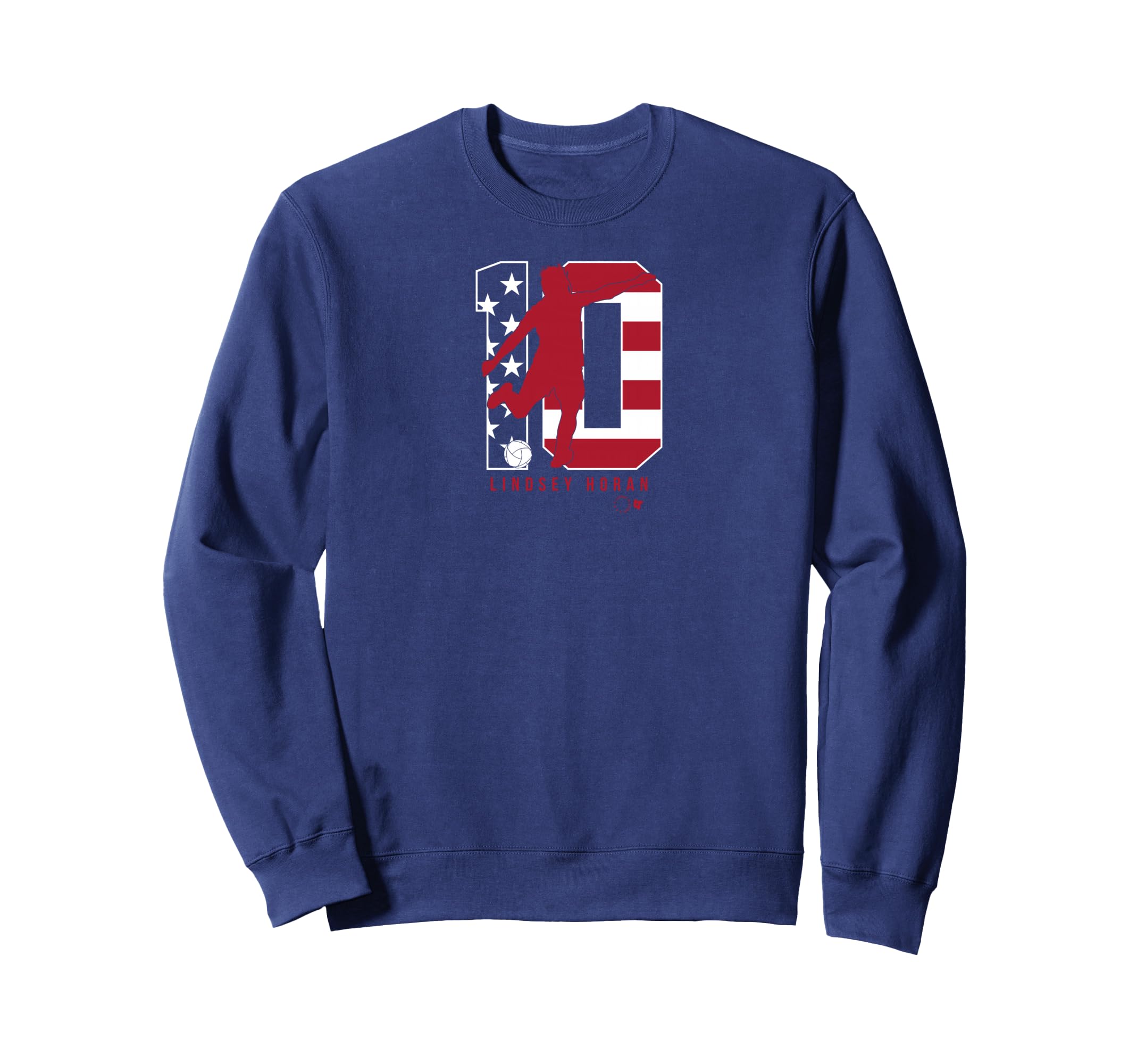 Lindsey Horan 10 Uswnt Players Sweatshirt - Fun Novelty Design Men Women - T-Shirt, Sweatshirt, Hoodie
