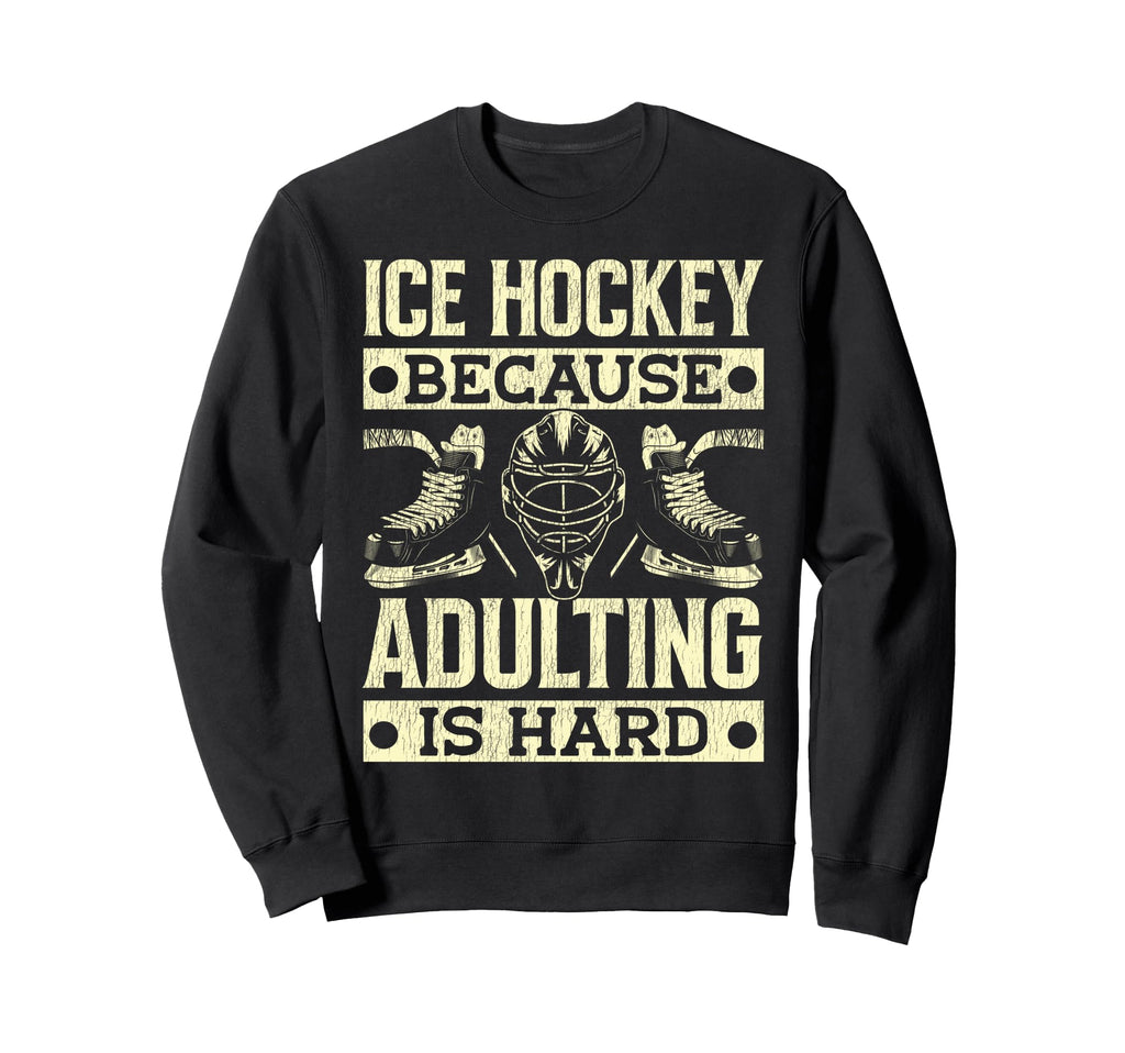 Ice Hockey Goalie Goalkeeper Ice Sweatshirt - Streetwear Style Unisex - T-Shirt, Sweatshirt, Hoodie