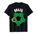 Brazil Football Fan Soccer Game Player T-Shirt - Trendy Graphic Unisex - T-Shirt, Sweatshirt, Hoodie