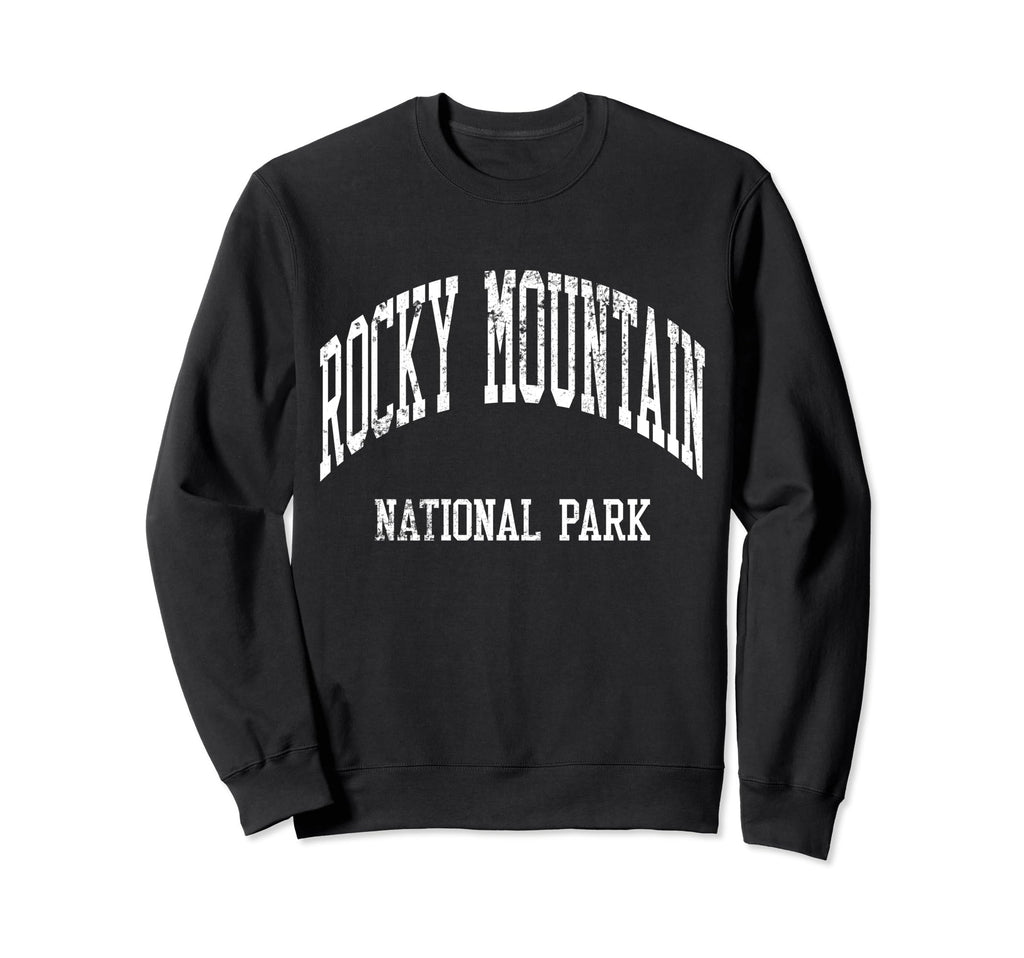 Rocky Mountain National Park 70S Sweatshirt - Streetwear Style for Adults - T-Shirt, Sweatshirt, Hoodie
