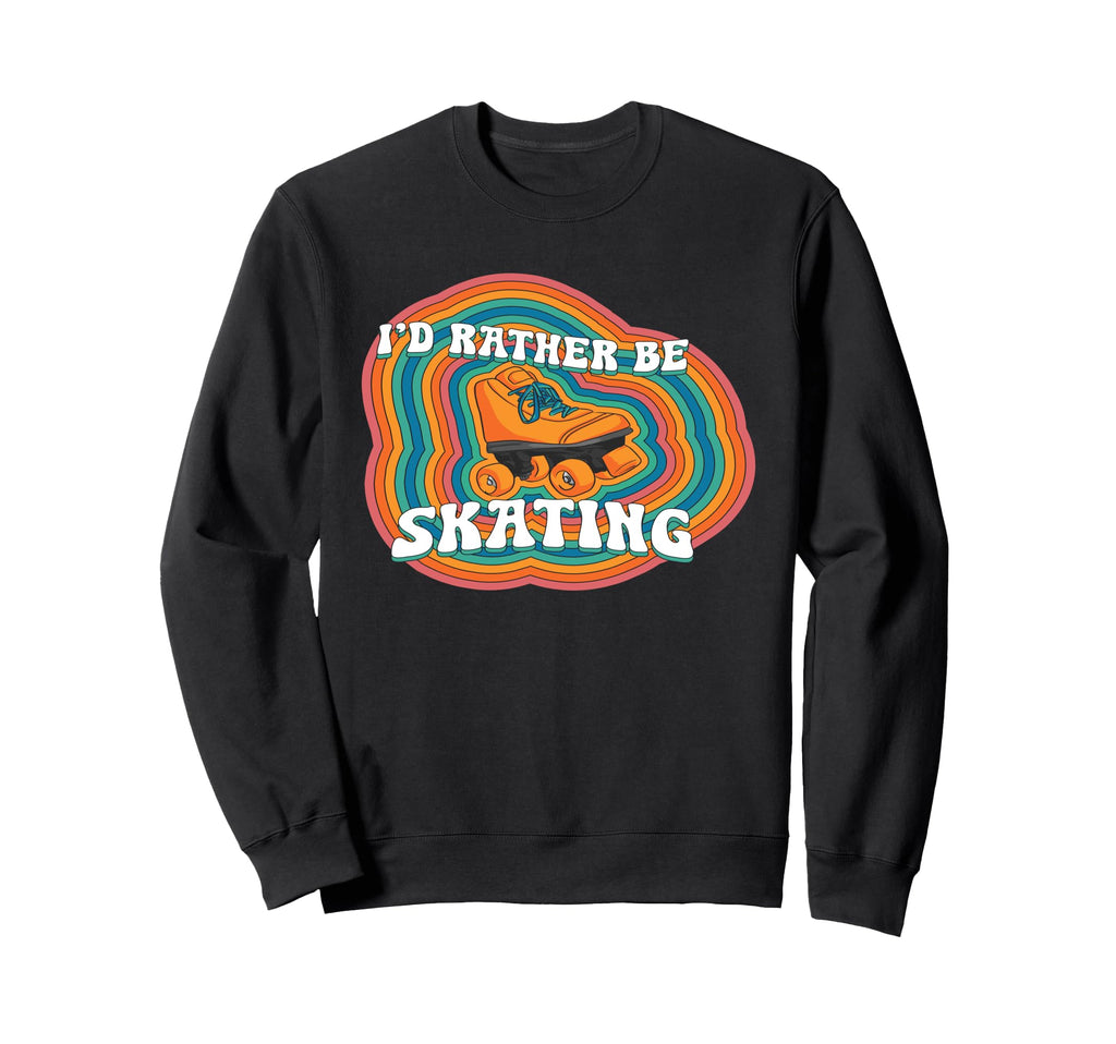 Roller Skating Skate 1970S Sweatshirt - Casual Everyday Wear Men Women - T-Shirt, Sweatshirt, Hoodie