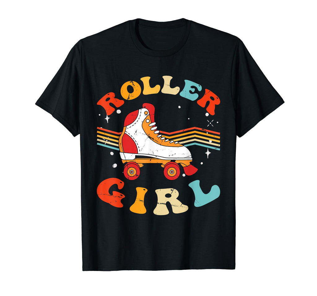Roller Skater Skating 70S 80S Skates T-Shirt - Fun Novelty Design Men Women - T-Shirt, Sweatshirt, Hoodie