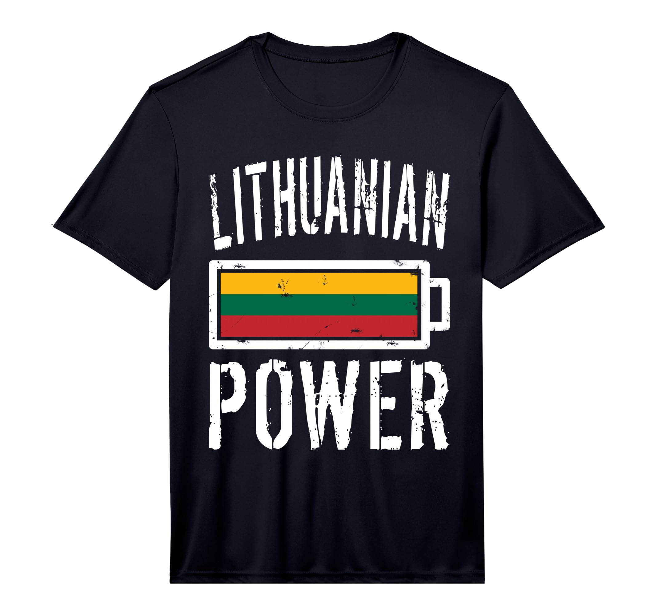 Lithuania Flag Lithuanian Power T-Shirt - Novelty Apparel Men Women - T-Shirt, Sweatshirt, Hoodie