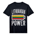 Lithuania Flag Lithuanian Power T-Shirt - Trendy Graphic for Adults - T-Shirt, Sweatshirt, Hoodie