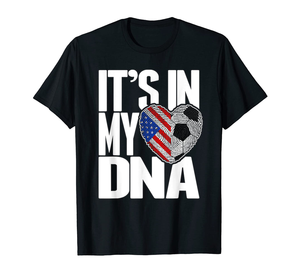 Its My Dna Fingerprints Soccer T-Shirt - Aesthetic Graphic Unisex - T-Shirt, Sweatshirt, Hoodie