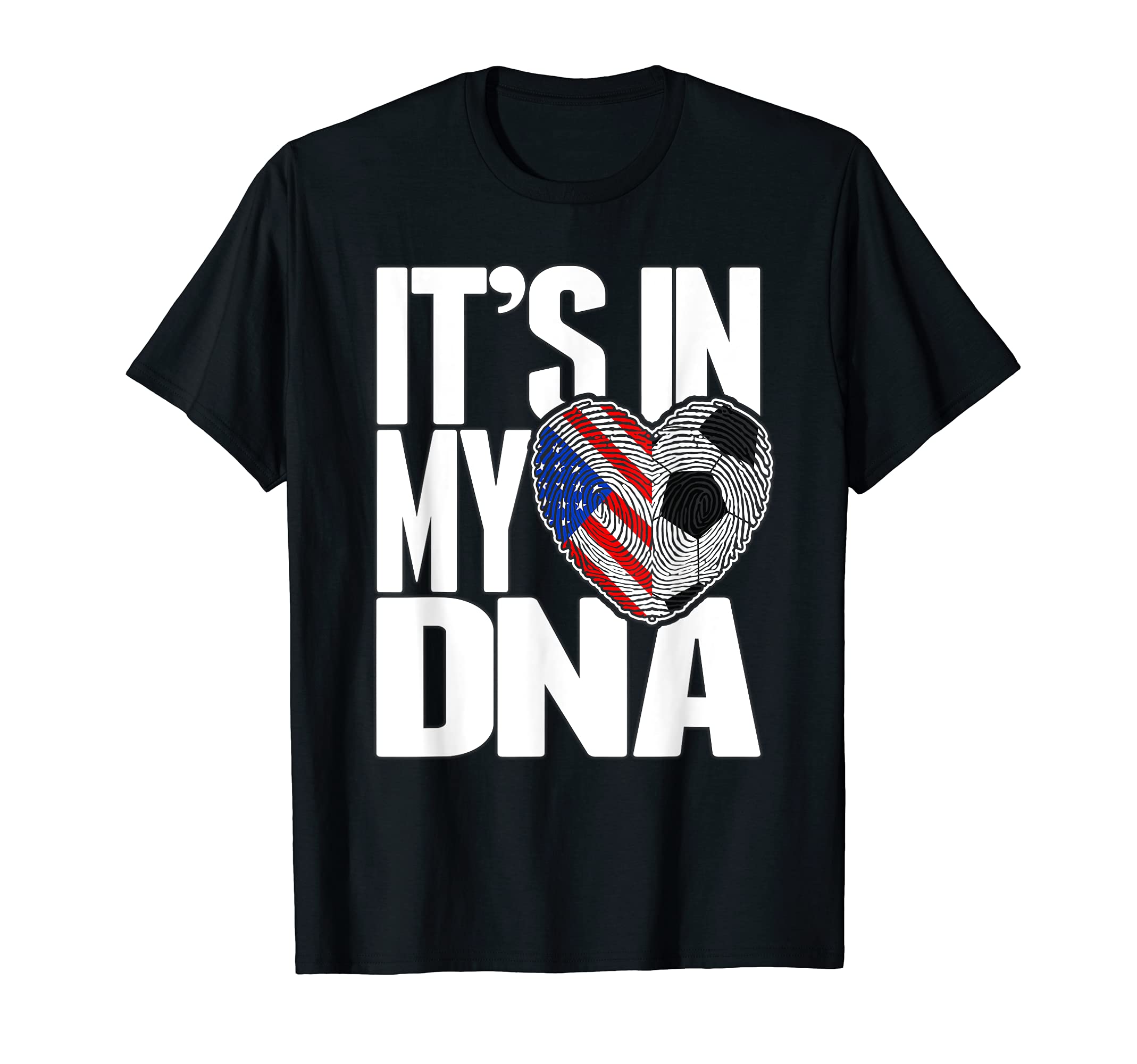 Its My Dna Fingerprints Soccer T-Shirt - Aesthetic Graphic Unisex - T-Shirt, Sweatshirt, Hoodie