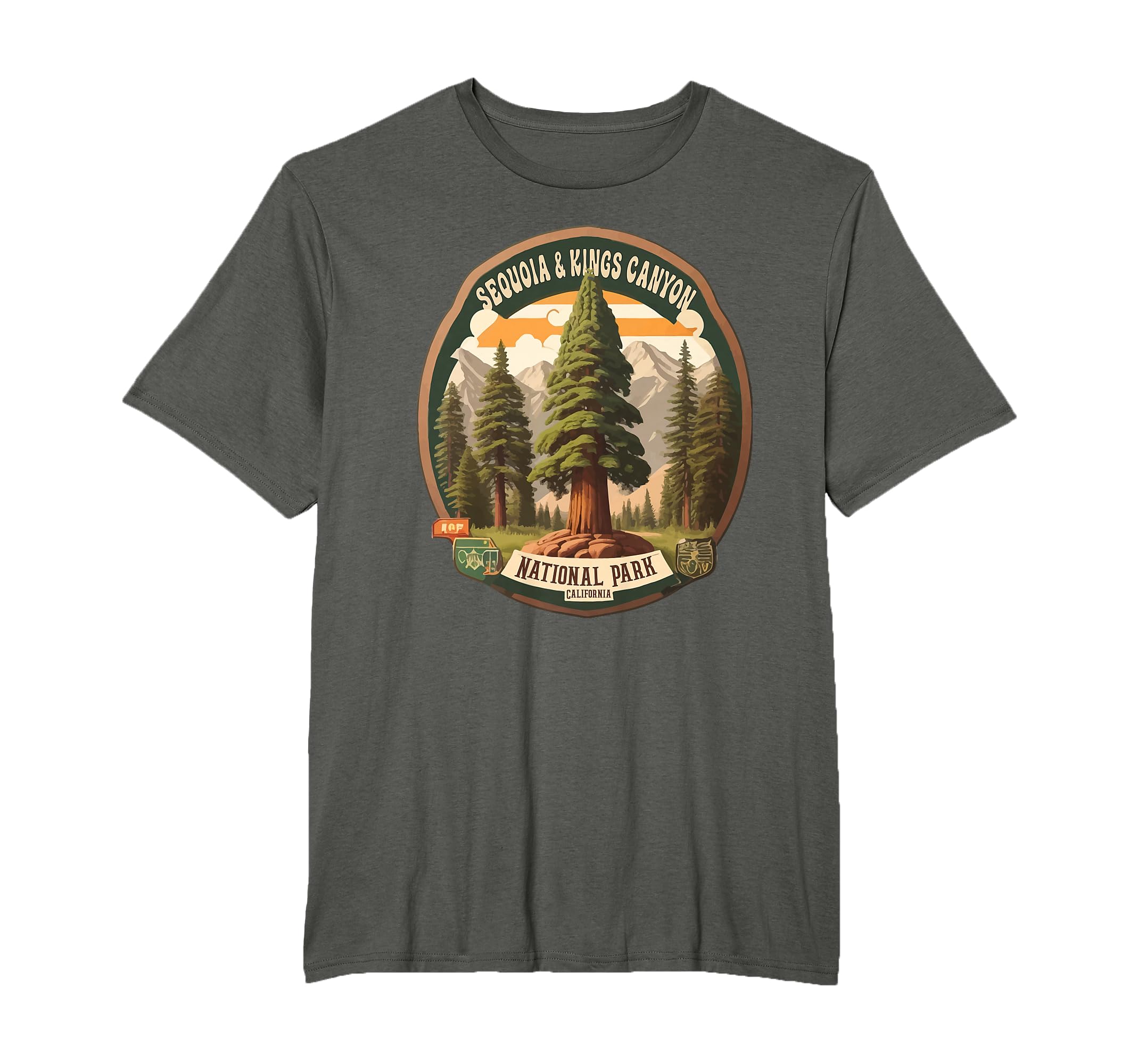 Sequoia And Kings Canyon National Parks T-Shirt - Unique Graphic Men Women - T-Shirt, Sweatshirt, Hoodie