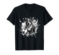 Staffordshire Bull Terrier Dog Playing T-Shirt - Graphic Print Men Women - T-Shirt, Sweatshirt, Hoodie