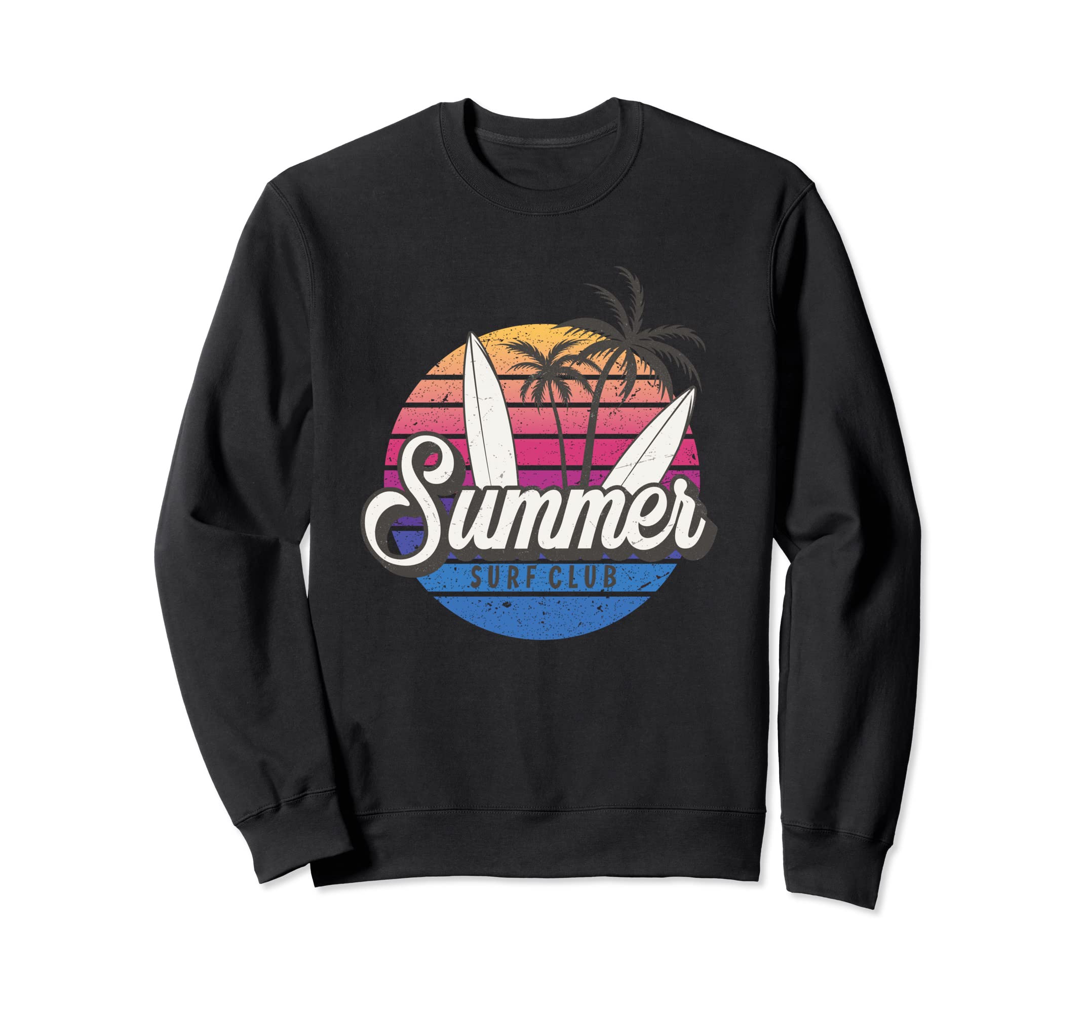 Surfing Surf Shop Surfer Summer Sweatshirt - Trendy Graphic for Adults - T-Shirt, Sweatshirt, Hoodie