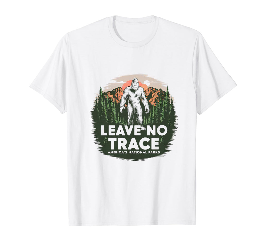 Leave No Trace America National Parks T-Shirt - Unique Graphic Men Women - T-Shirt, Sweatshirt, Hoodie