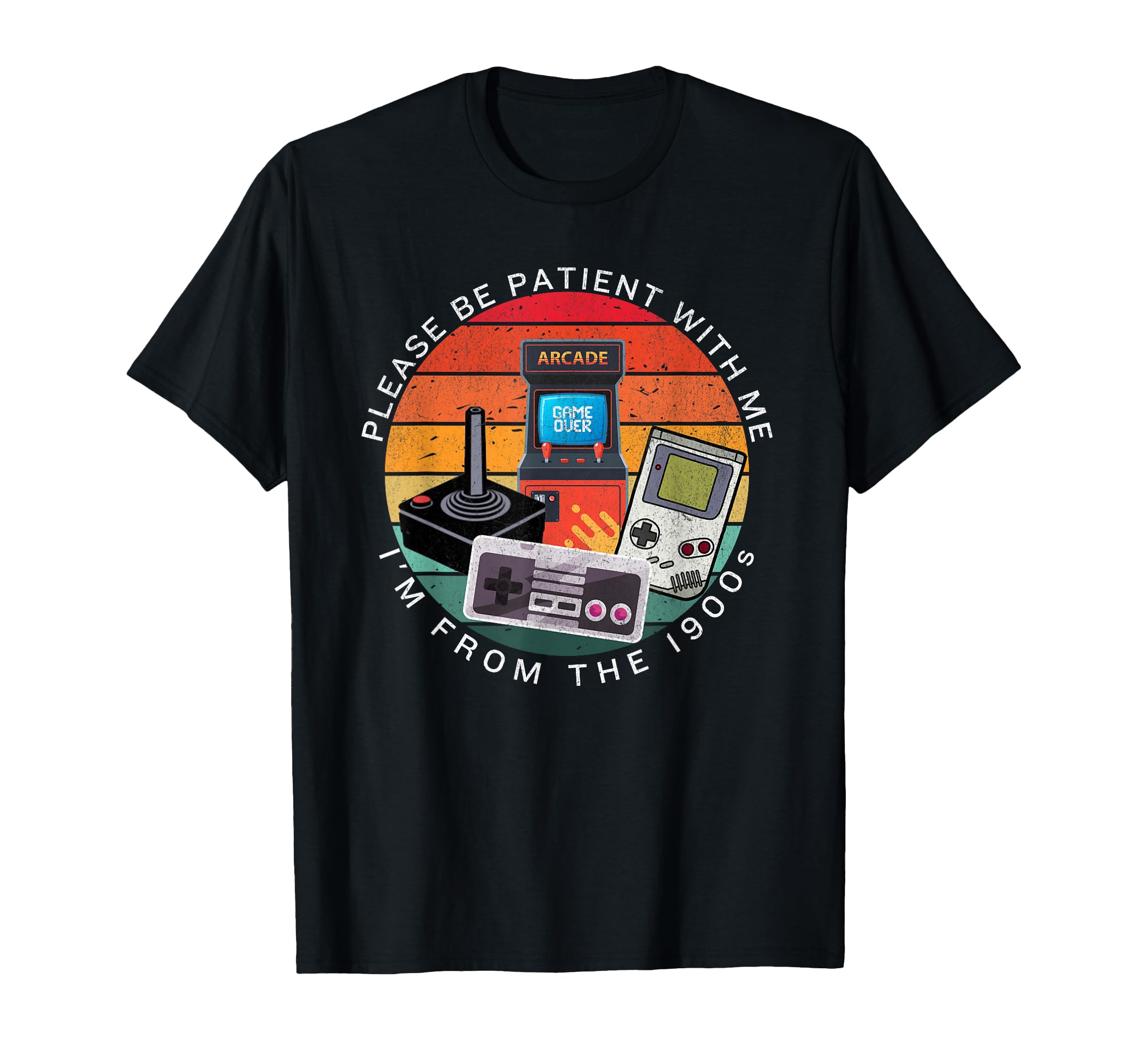 Gaming Please Be Patient Me Im T-Shirt - Casual Everyday Wear Men Women - T-Shirt, Sweatshirt, Hoodie
