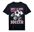 Just Who Loves Soccer Soccer Player T-Shirt - Unique Graphic Unisex - T-Shirt, Sweatshirt, Hoodie