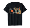 Old School Og Hip Hop Vinyl Cds Tapes T-Shirt - Minimalist Print Unisex - T-Shirt, Sweatshirt, Hoodie