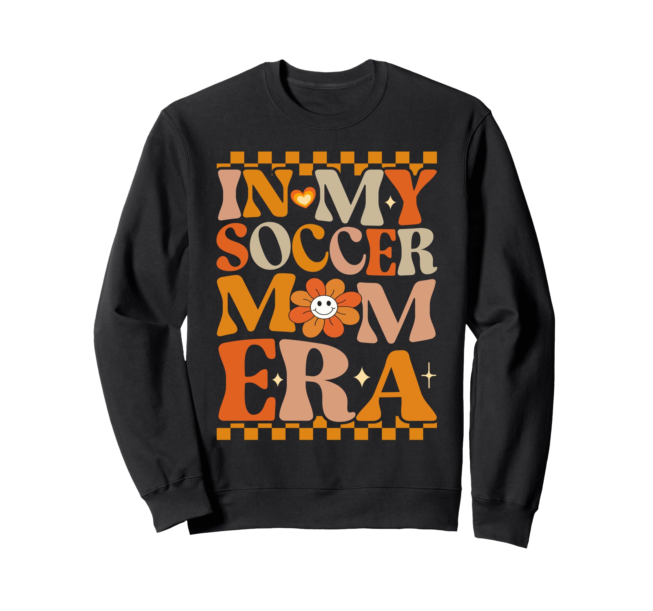 My Soccer Mom Era Groovy Hippie Sweatshirt - Minimalist Print Men Women - T-Shirt, Sweatshirt, Hoodie