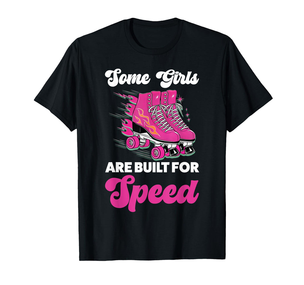 Roller Skating Skate 1970S Some Are T-Shirt - Custom Art Print for Adults - T-Shirt, Sweatshirt, Hoodie