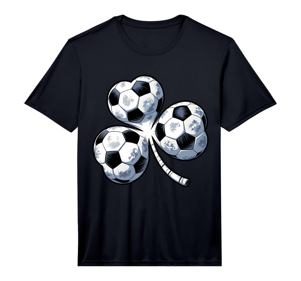 Soccer St Patricks Day Shamrock Green T-Shirt - Unique Graphic Men Women - T-Shirt, Sweatshirt, Hoodie