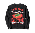 Crazy Foosball Mom Football Table Sweatshirt - Streetwear Style for Adults - T-Shirt, Sweatshirt, Hoodie